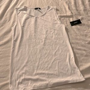 Alfani White Tank Top